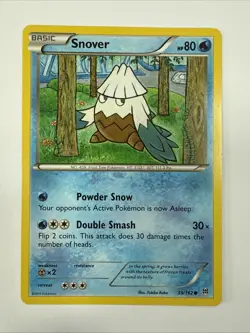 Pokemon TCG Snover 39/162 XY Breakthrough MINT Condition - Image 1