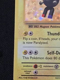 Magneton 38/108 XY Evolutions Holo Rare Pokemon TCG Moderate Played - Image 2