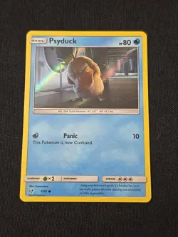Psyduck (Holo Common) 7/18 Detective Pikachu Holo Rare Pokemon TCG NM/LP+ - Image 1