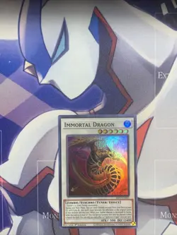 Yugioh! Immortal Dragon - DIFO-EN041 - Super Rare - 1st Edition Near Mint - Image 1