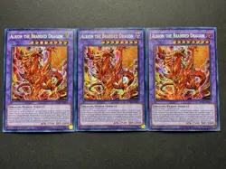 3x Albion The Branded Dragon | MP22-EN076 | Prismatic Secret Rare | NM | YuGiOh! - Image 1