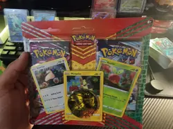 Pokemon TCG: Snorlax, Morpeko & Applin Cards with 2 Booster Packs & Coin 820650809842 - Image 3