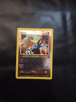 Entei 34/53 Black Star Promo Reverse Holo Pokemon TCG Card - Image 1