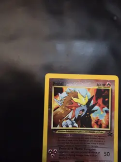 Entei 34/53 Black Star Promo Reverse Holo Pokemon TCG Card - Image 3
