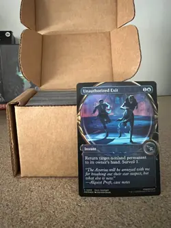 MTG Mono Blue Foil Lot 200 Cards Rare Artifact Spells Commander EDH Magic Bulk - Image 1