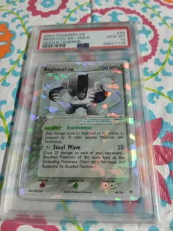 Pokemon Card Ex Hidden Legends #99 Registeel Ex PSA 10 GEM MINT 2004 Vintage - Image 2
