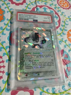 Pokemon Card Ex Hidden Legends #99 Registeel Ex PSA 10 GEM MINT 2004 Vintage - Image 3