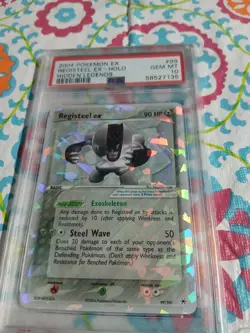 Pokemon Card Ex Hidden Legends #99 Registeel Ex PSA 10 GEM MINT 2004 Vintage - Image 5