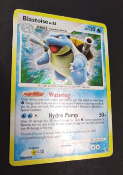 Blastoise Holo Bleed DP Secret Wonders 2/132 - Pokemon Card ENG 2007 - Image 2