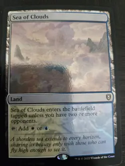 1x MTG Sea of Clouds (Extended Art, Foil) - Battle for Baldur's Gate (CLB) #360 - Image 1