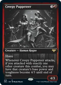 1 x Creepy Puppeteer - Foil - Innistrad: Double Feature - NM-Mint - MTG - Image 1