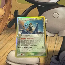 Pokemon TCG Beedrill Delta Species 1/113 Reverse Holo Stamped Moderately Played - Image 1