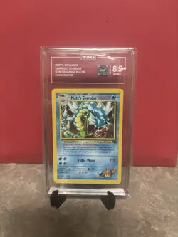 Pokemon TCG Misty's Gyarados Holo Rare Gym Challenge 13/132 Unlimited Tag 8.5 - Image 1