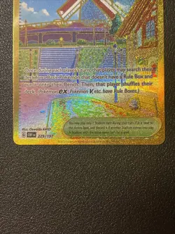 Pokemon TCG Artazon 229/197 Obsidian Flames Secret Rare Holo Gold Full Art - Image 2