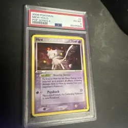 2006 POKEMON Mew - HOLO 004/017 POP Series 4 PSA 6 !!!!! - Image 1