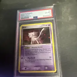 2006 POKEMON Mew - HOLO 004/017 POP Series 4 PSA 6 !!!!! - Image 2