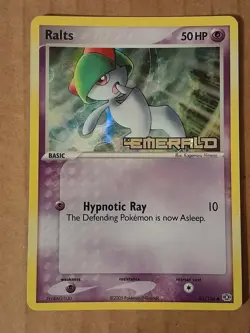 Pokemon Ralts 61/106 ex Emerald Reverse Holo NM-MINT See Pictures - Image 1