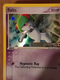 Pokemon Ralts 61/106 ex Emerald Reverse Holo NM-MINT See Pictures - Image 3