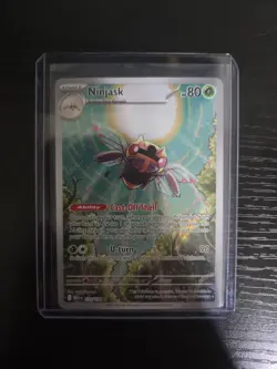 Ninjask 137/132 English Mega Evolutions Pokemon Card Near Mint - Image 1
