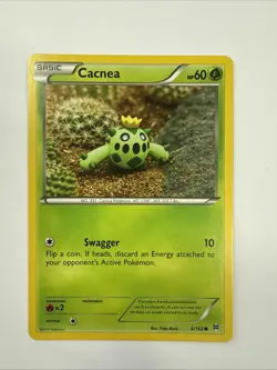 4/162 Cacnea Common: Pokemon Trading Card Game XY-08 Break Through - Image 1