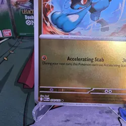 Riolu O76/132 Pokemon Card Mega Evolution Reverse Holo Foil - Image 3