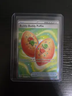 Buddy-Buddy Poffin 167/132 English Mega Evolutions Pokemon Card - Image 1