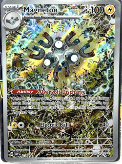 Magneton - SVP 159 Surging Sparks Black Star Promo Card ( Sealed w/ Dividers ) - Image 1