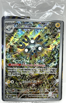 Magneton - SVP 159 Surging Sparks Black Star Promo Card ( Sealed w/ Dividers ) - Image 2