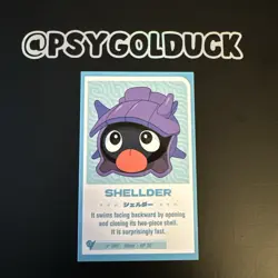 Peru Baby Set Pokemon Card Shellder - Image 1