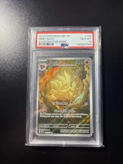 2023 Pokemon OBF Ninetales Illustration Rare PSA 10 Gem Mint Trading Card - Image 1
