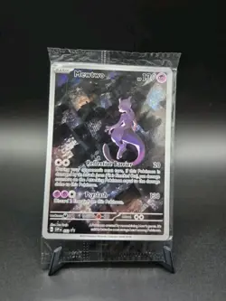 Mewtwo SVP052 Scarlet & Violet 151 Illustration Promo Pokemon Card Sealed - Image 4