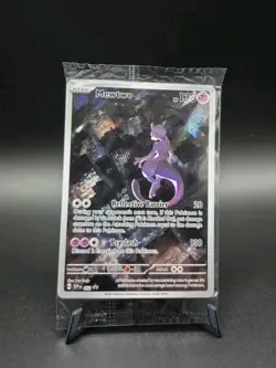 Mewtwo SVP052 Scarlet & Violet 151 Illustration Promo Pokemon Card Sealed - Image 5