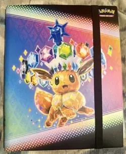 Pokemon TCG NEW Prismatic Evolutions 9-Pocket Card Binder ONLY - 21 Pages! - Image 1