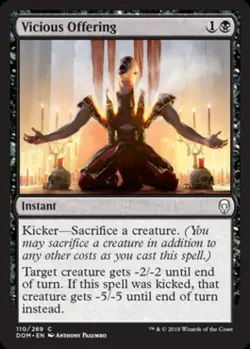 Vicious Offering - Near Mint MTG Dominaria - Image 1