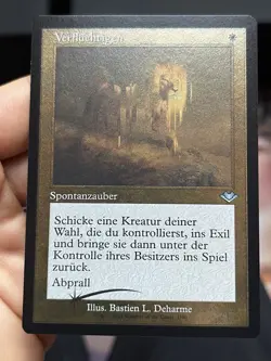 GERMAN Etched Foil Ephemerate • MH1 • NM • Mtg (1974) - Image 1