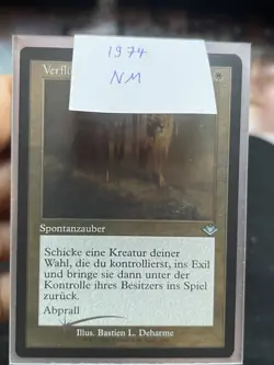 GERMAN Etched Foil Ephemerate • MH1 • NM • Mtg (1974) - Image 4