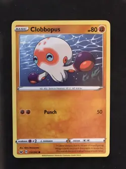 Clobbopus 112/202 - Sword & Shield - Common - Pokemon Card TCG - LP - Image 1