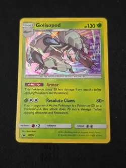 Golisopod SM52 Sun & Moon Black Star Promo Holo Rare Pokemon TCG Light Played - Image 1