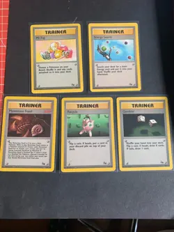Complete Fossil Common/Uncommon set 32 / 62 Vintage WOTC Pokemon Cards - Image 5