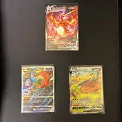 Pokemon Charizard UPC Promo Set |SWSH260 V | SWSH261 VMAX | SWSH262 VSTAR - Image 1