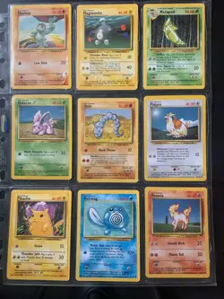 Complete Base Set Common set 38/102 Vintage WOTC Pokemon Cards - Image 3