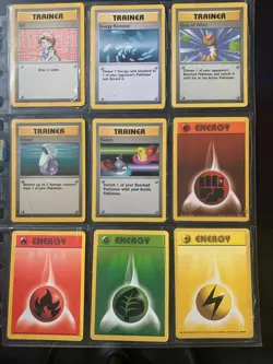 Complete Base Set Common set 38/102 Vintage WOTC Pokemon Cards - Image 5