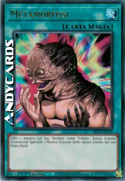 METAMORFOSI • (Metamorphosis) • Ultra R • MP25 IT299 • 1Ed • Yugioh! • ANDYCARDS - Image 1