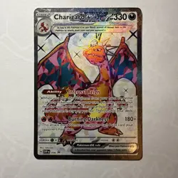 Pokemon TCG Charizard ex SVP 056 Holo Black Star Promo Card - Image 1