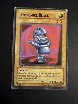 Yugioh! Ojama Black - DP2-JP004 - Common - 1st Edition CARD - Image 1