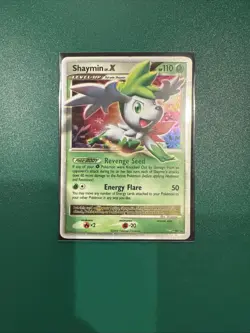 Shaymin LV.X DP39 Diamond & Pearl Black Star Promo Holo Pokemon Card MP - Image 1