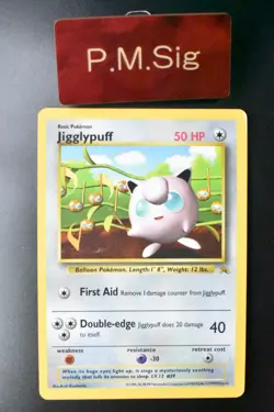 Jigglypuff No. 39 Grey Star Corocoro Comics Promo 1999 Glossy Rare Pokemon Card - Image 1