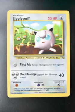 Jigglypuff No. 39 Grey Star Corocoro Comics Promo 1999 Glossy Rare Pokemon Card - Image 2