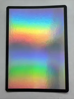 Magic: The Gathering (MTG) Misprint Foil Blank Rare Filler Card - Image 1