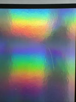 Magic: The Gathering (MTG) Misprint Foil Blank Rare Filler Card - Image 2